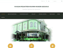 Tablet Screenshot of mukminmandiri.com